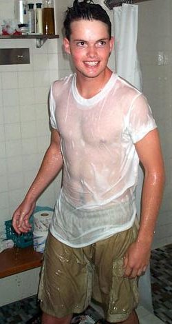 Take a shower after your sports workout