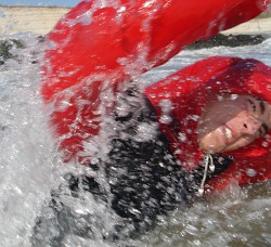 swimming in clothes